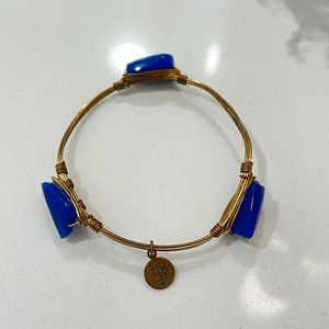 Bourbon & Bowties - blue stone bracelet